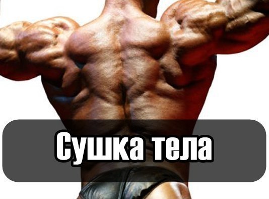 Правильное питание при сушке тела